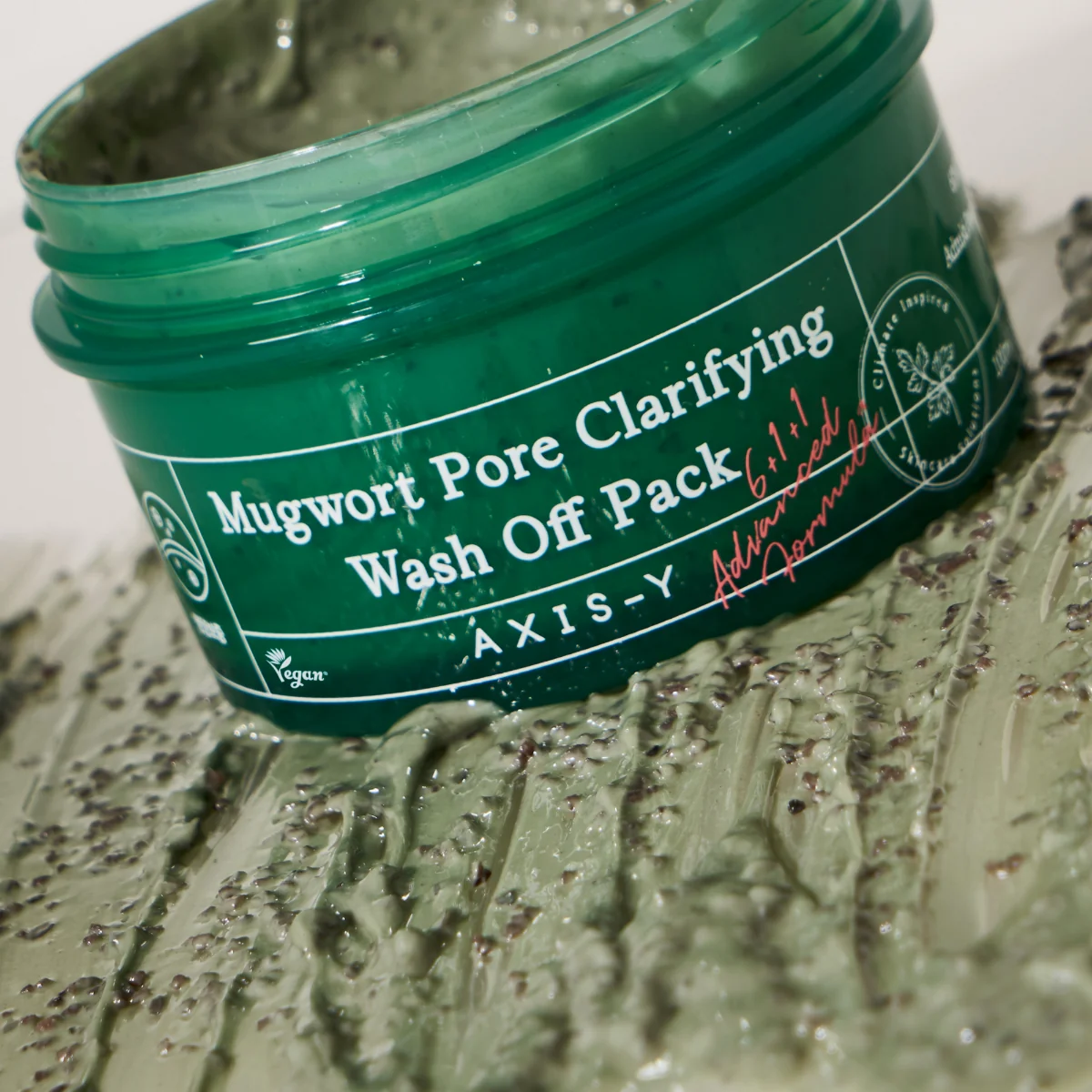 Axis-y Mugwort Pore Clarifying Wash Off Pack oczyszczająca maska do twarzy z bylicą, 100 ml