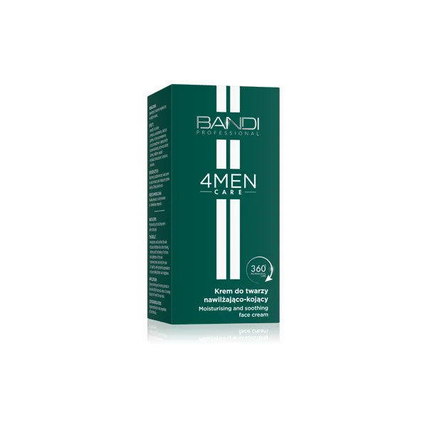 BANDI 4Men Care krem do twarzy nawilżająco-kojący, 50 ml