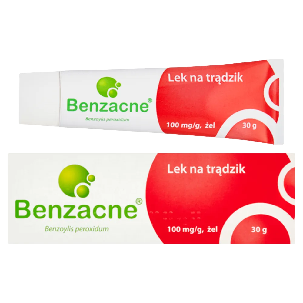 Benzacne, 100 mg/g, żel, 30 g 