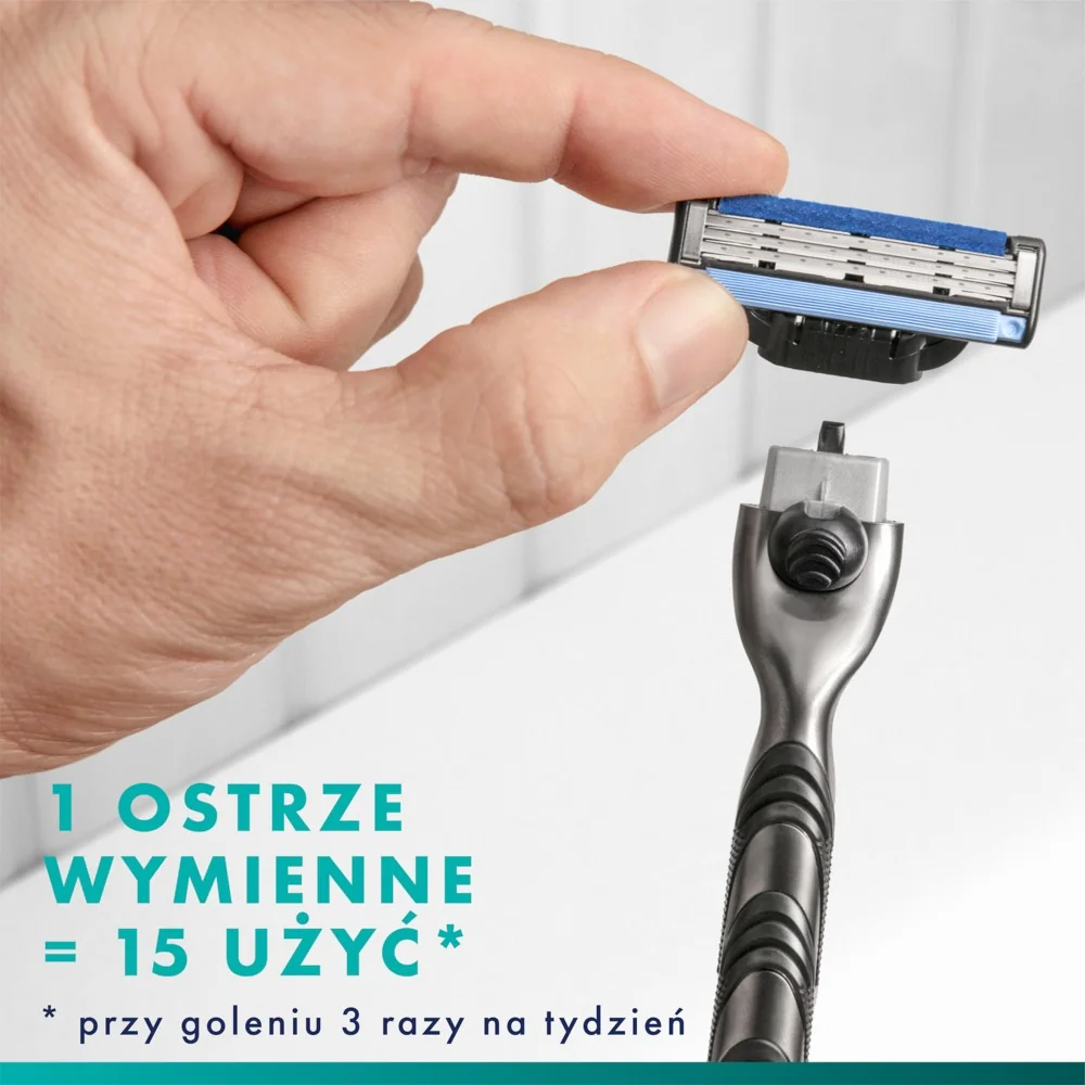 Gillette Mach3 UEFA Champions League Zestaw męska maszynka do golenia + żel do golenia, 200 ml + kosmetyczka