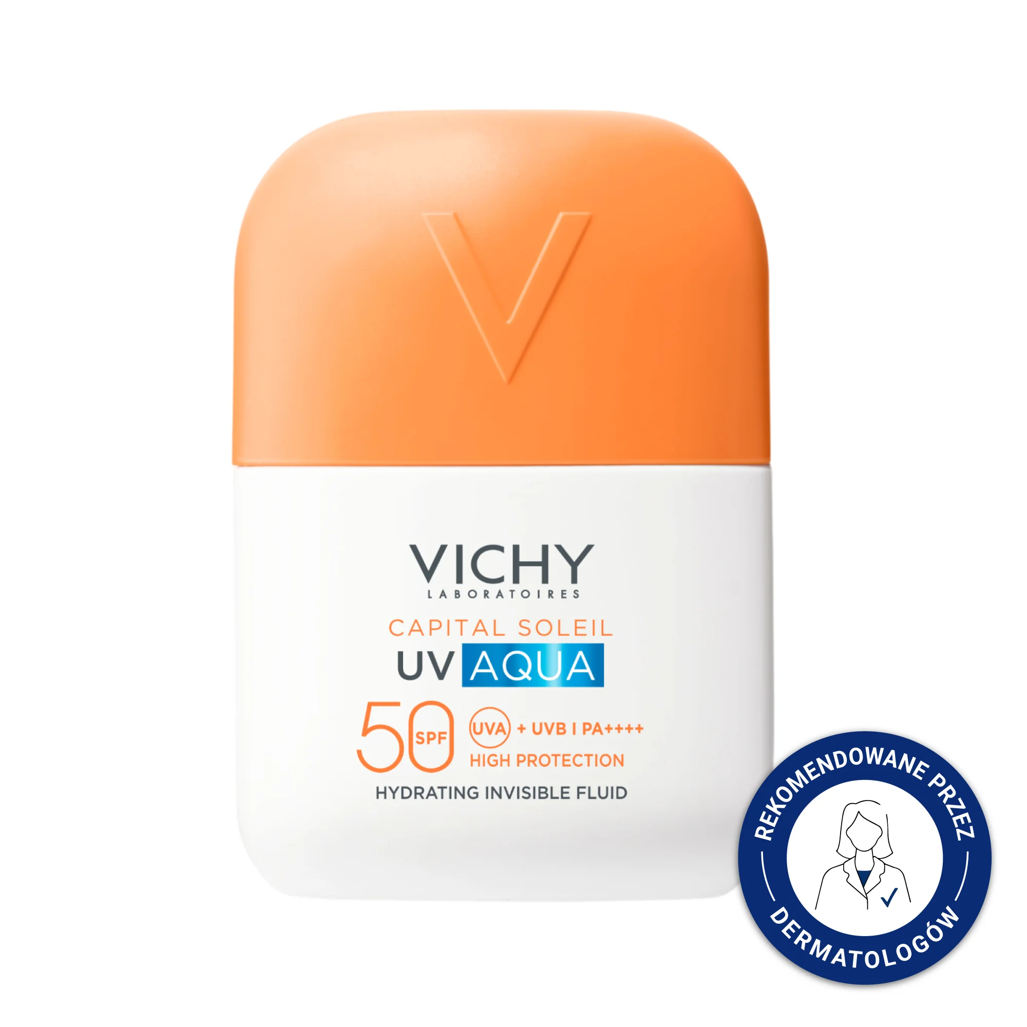 Vichy Capital Soleil UV-Aqua nawilżający niewidzialny fluid SPF 50, 50 ml