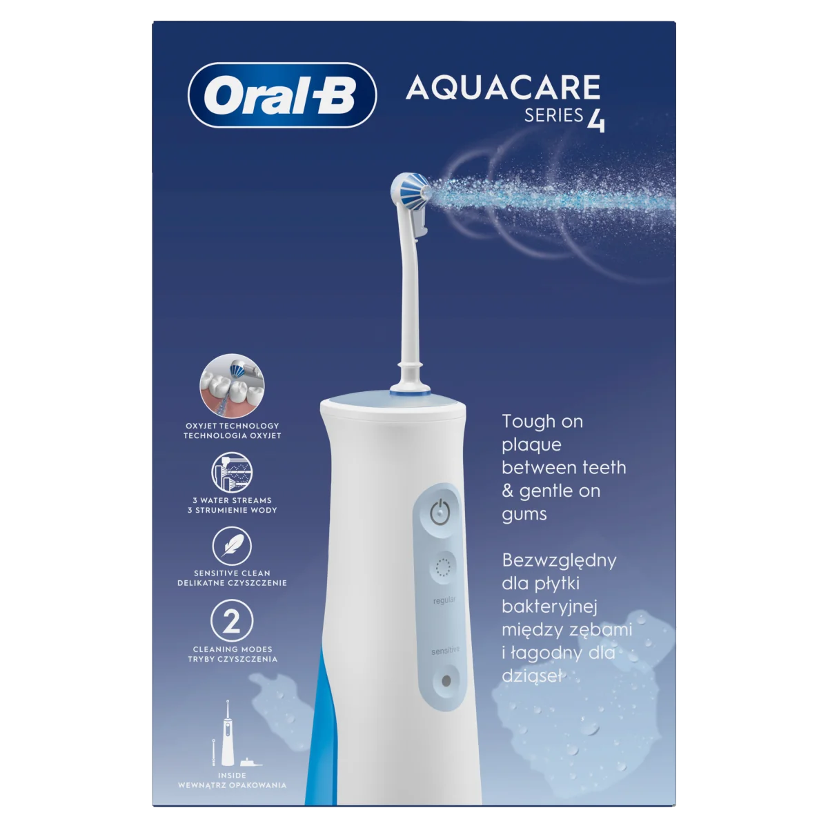 Oral-B Aquacare 4 irygator do zębów, 1 szt.