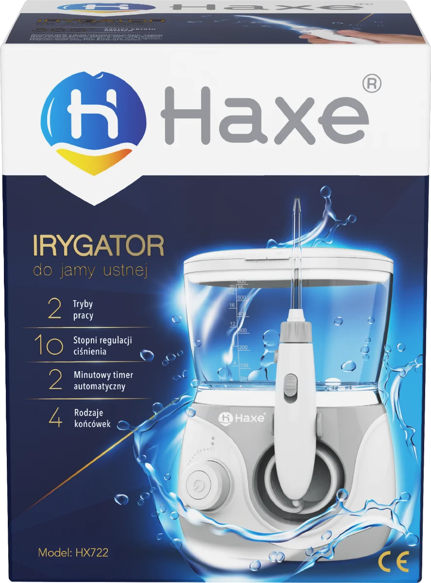 Haxe Irygator do jamy ustnej HX722, 1 sztuka