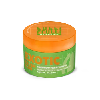 Tutti Frutti #Pistachio Hugs ujędrniający peeling cukrowy o zapachu pistacji i słonego karmelu, 250 g
