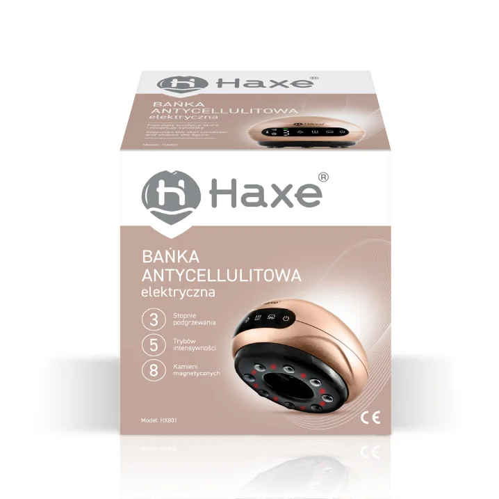 Haxe Bańka antycellulitowa elektryczna + olejek HX8002 1 sztuka