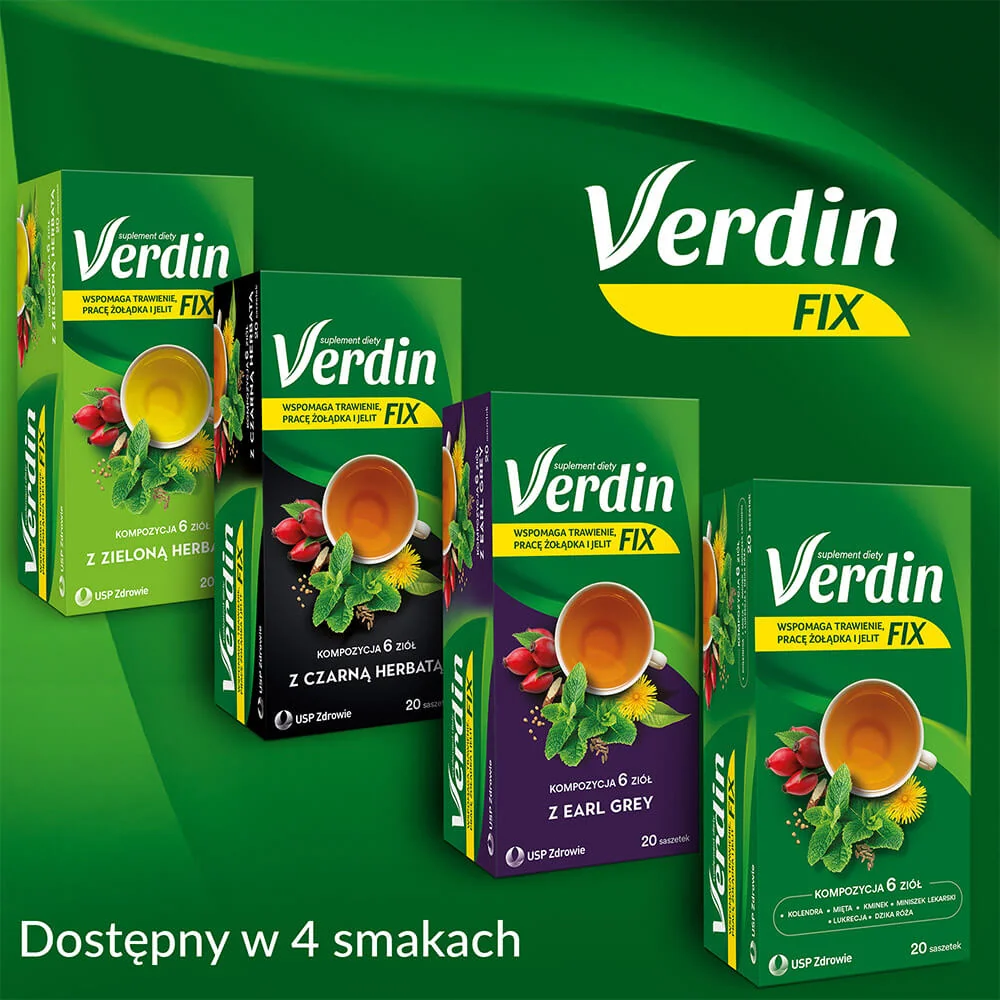Verdin Fix 40 saszetek x 1,8 g