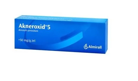 Akneroxid 5 50 mg/g, żel, 50 g