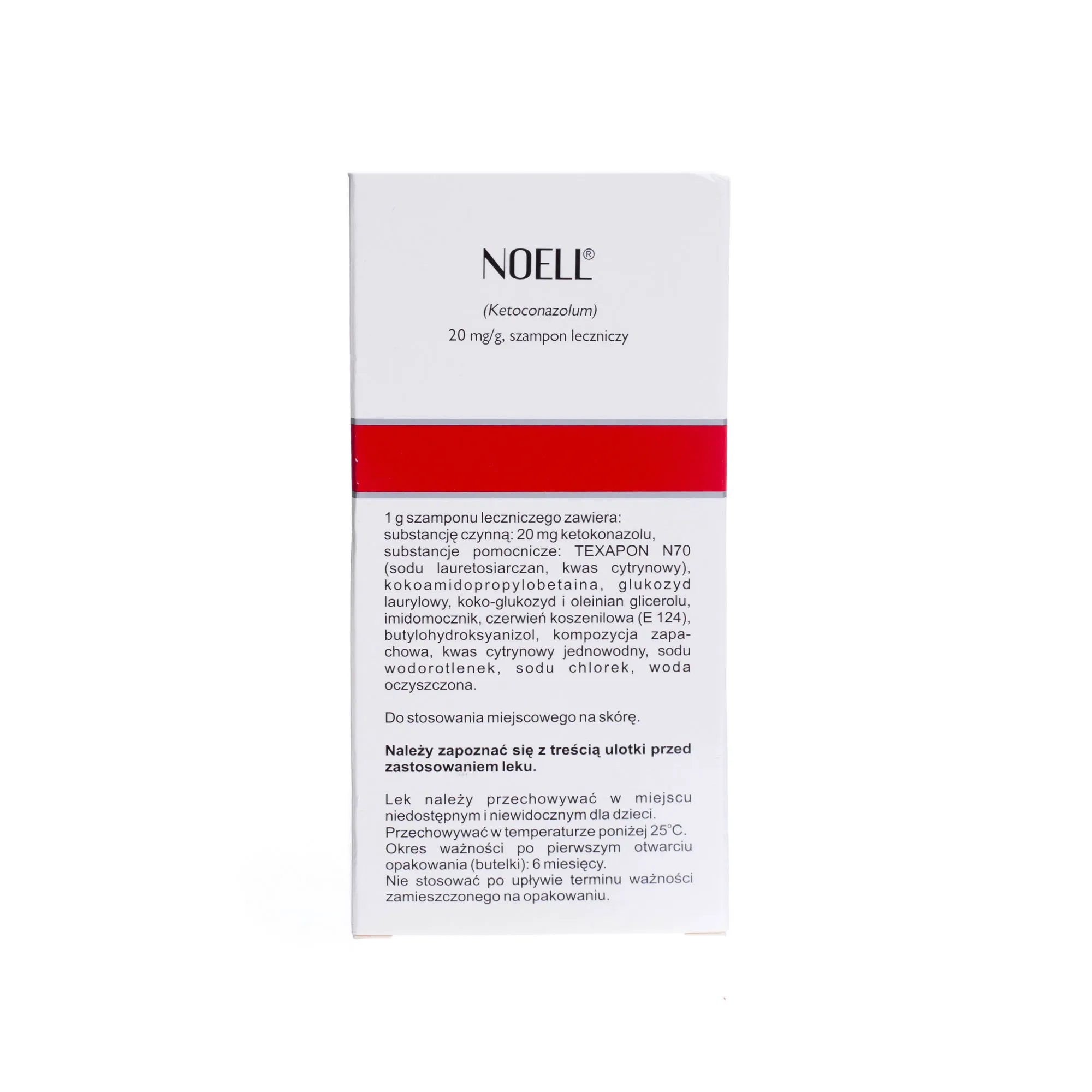 Noell, 20 mg/g, szampon leczniczy, 100 ml 
