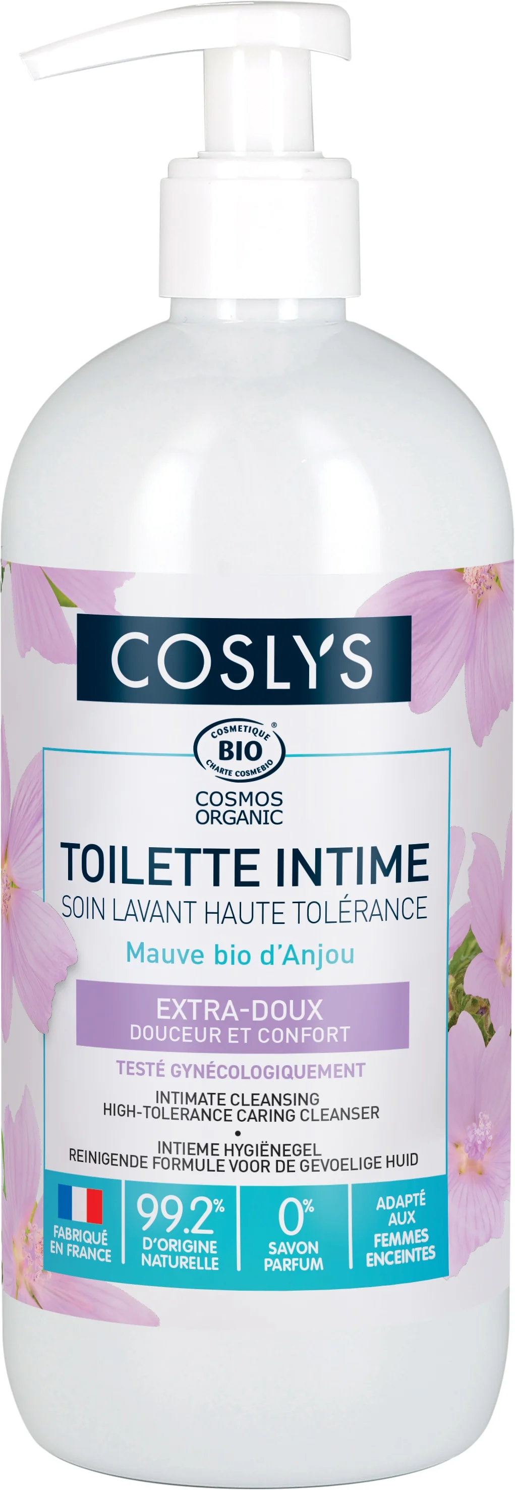 Coslys ultra delikatny żel do higieny intymnej z malwą, 500 ml