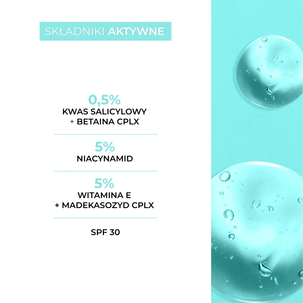 L'biotica Estetic Clinic ACID Treatment wygładzająco-nawilżający dermo-zabieg krem na dzień SPF 30, 35 ml