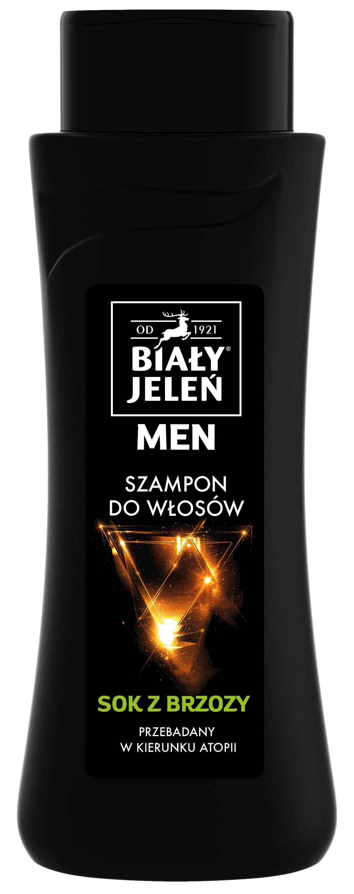 Biały Jeleń Men, hipoalergiczny szampon do włosów brzoza, 300 ml
