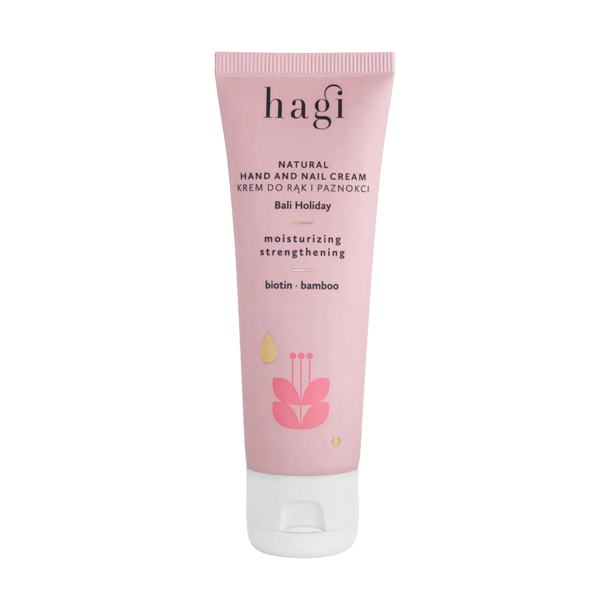 Hagi Wakacje na Bali nawilżająco-wzmacniający krem do rąk i paznokci , 50 ml