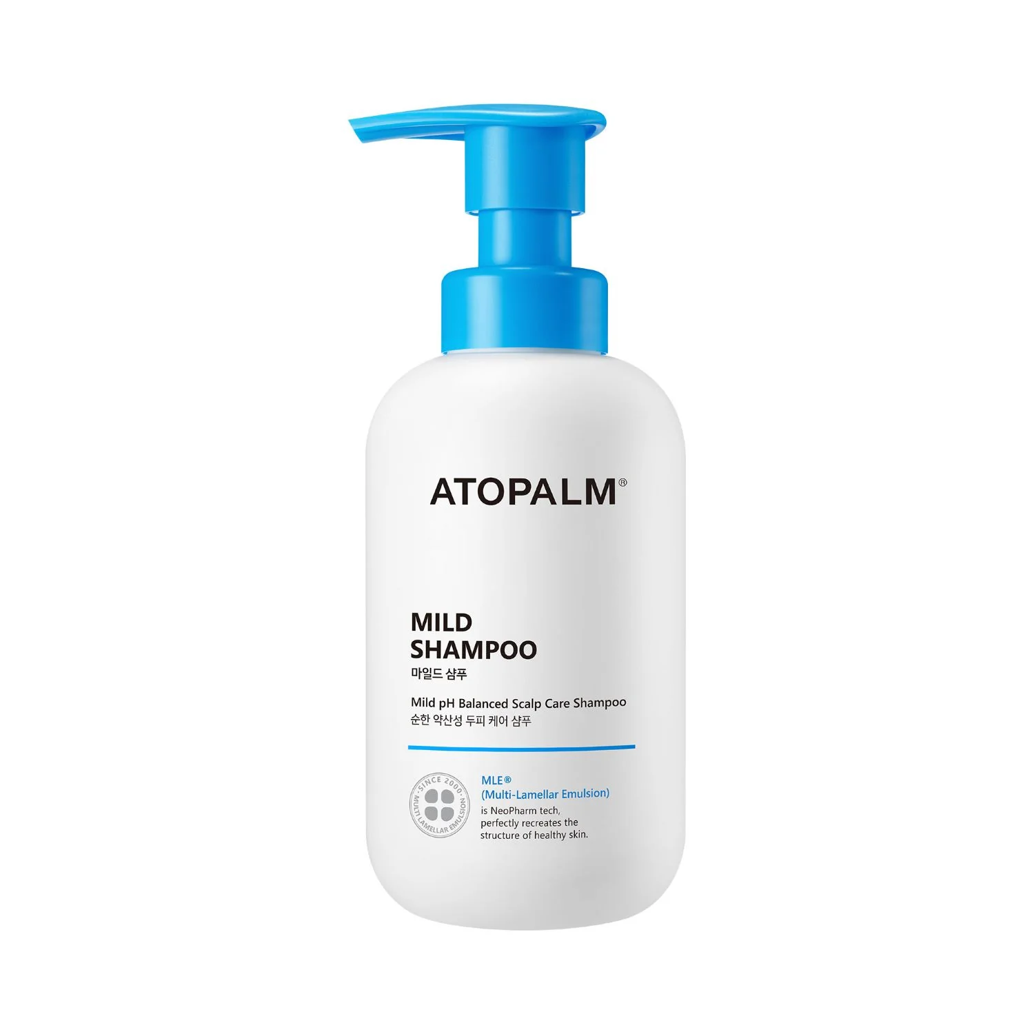 Atopalm Mild Shampoo delikatny szampon do skóry głowy i włosów wrażliwych, 300 ml