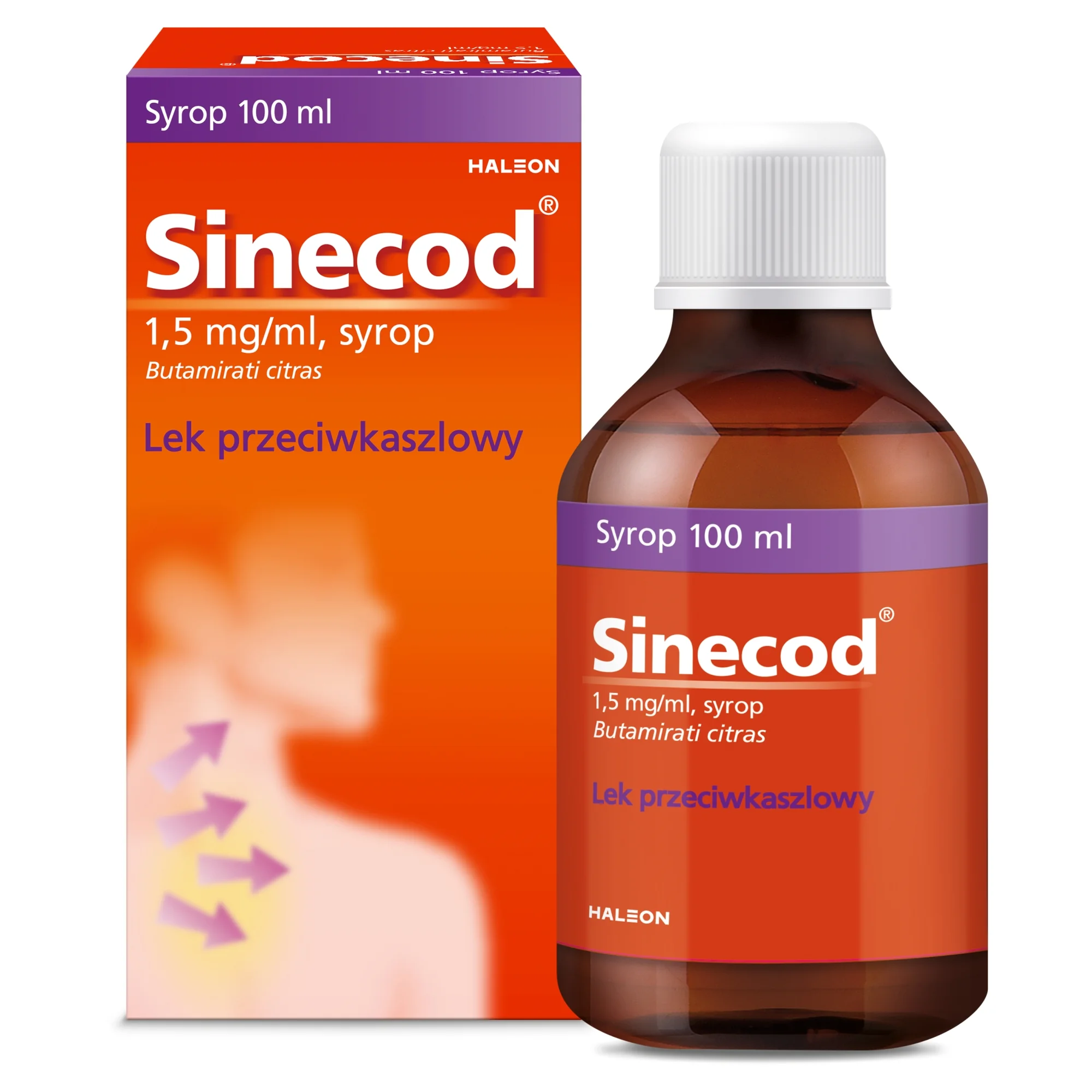 Sinecod 1,5 mg/ml, 100 ml