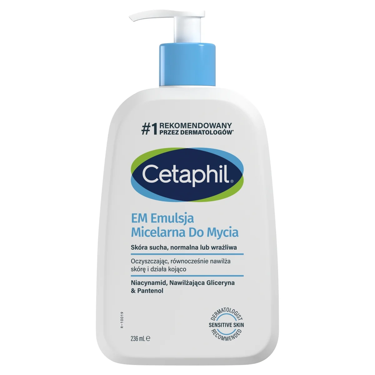 Cetaphil EM do mycia Emulsja Micelarna, 236 ml + pompka