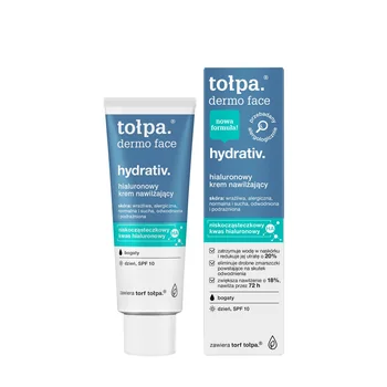 Tołpa Dermo Face Hydrativ krem hialuronowy nawilżający SPF 10, 40 ml