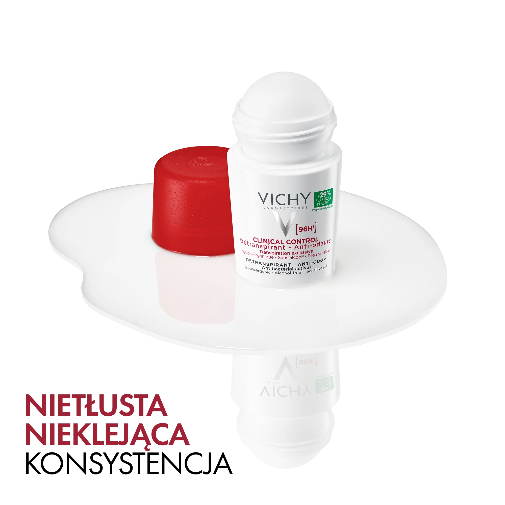 Vichy Clinical Control 96 H antyperspirant w kulce, 50 ml