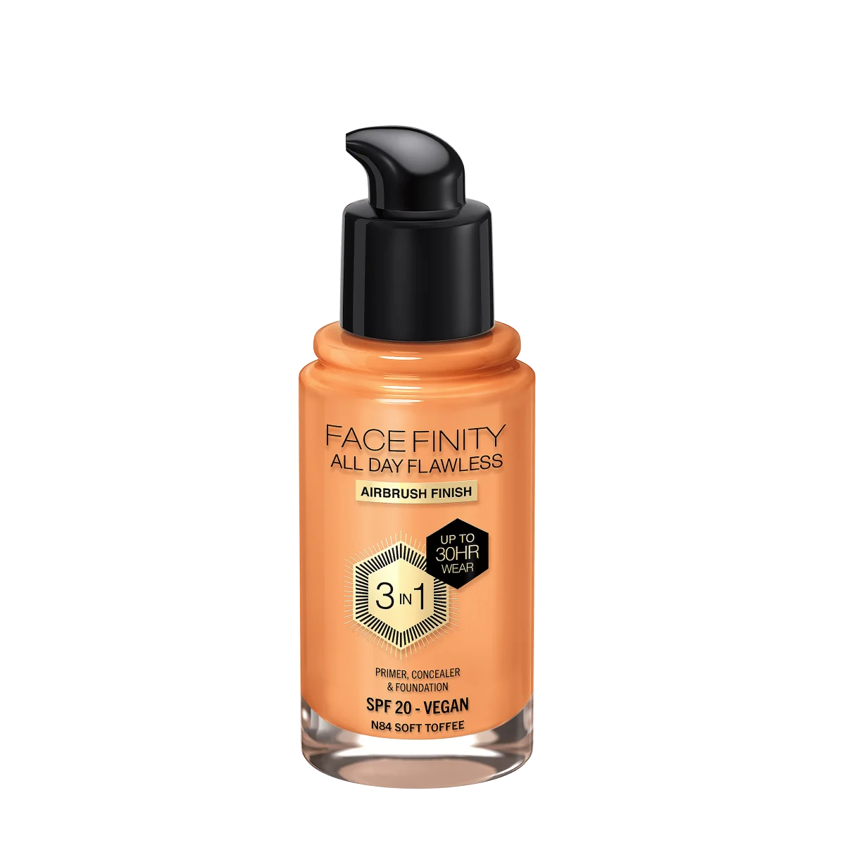 Max Factor Facefinity All Day Flawless podkład do twarzy 3w1 Soft Toffee, 30 ml