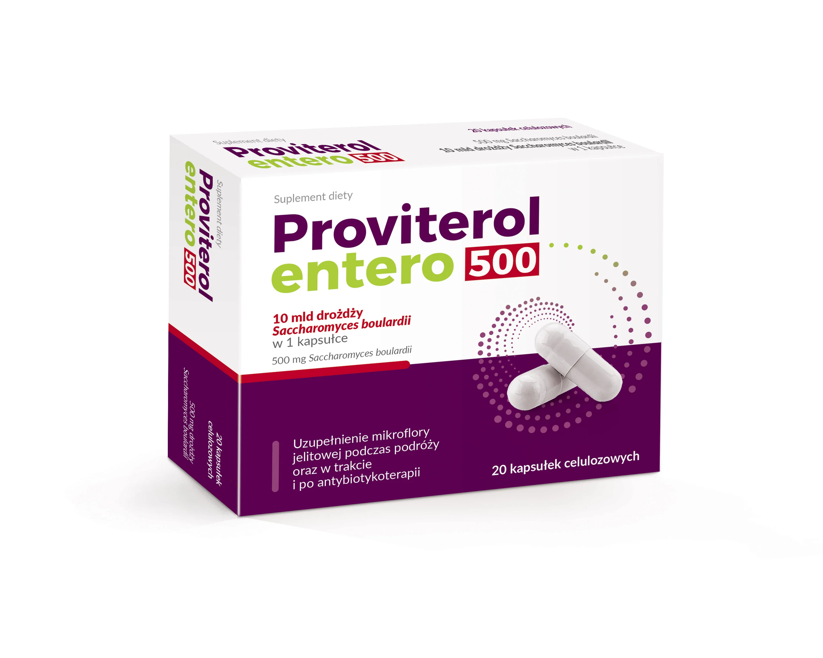 Proviterol Entero 500 20 kapsułek