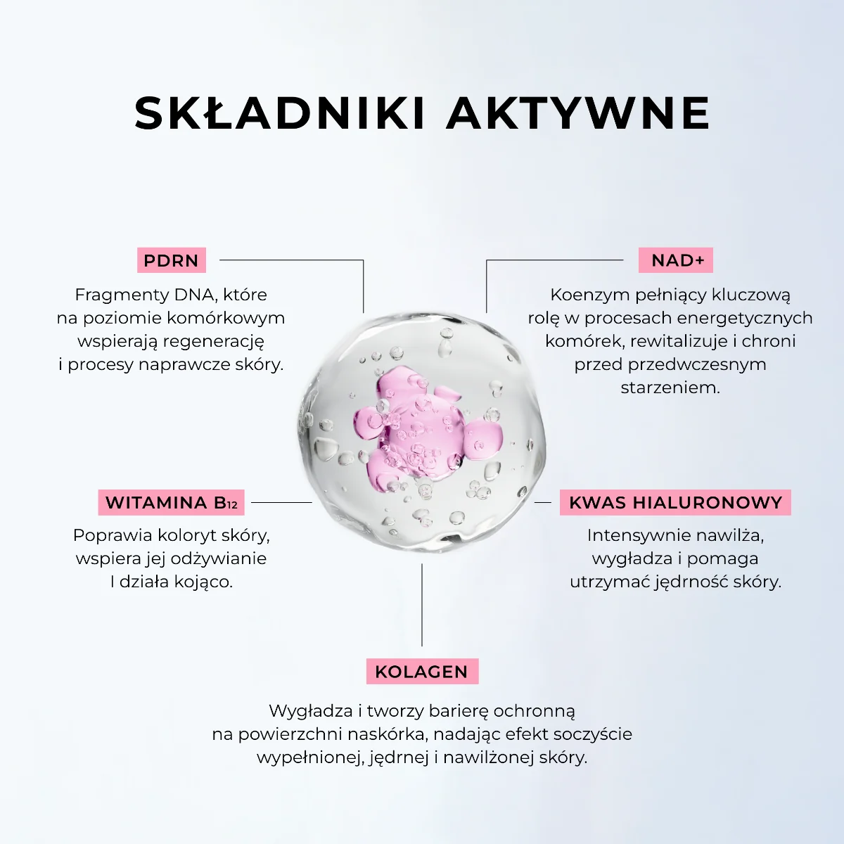 L'biotica maska kolagenowa z PDRN w mikrokapsułkach, 1 sztuka