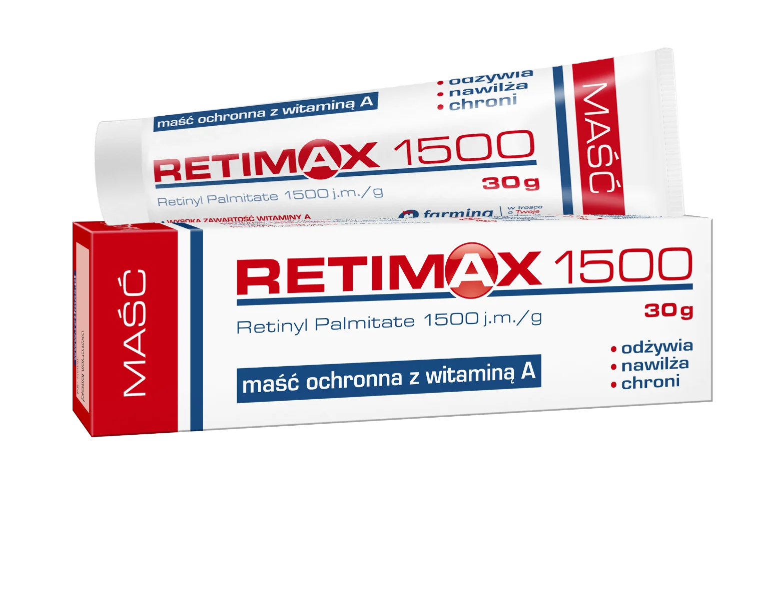 Retimax 1500 maść ochronna z witaminą A, 30 g