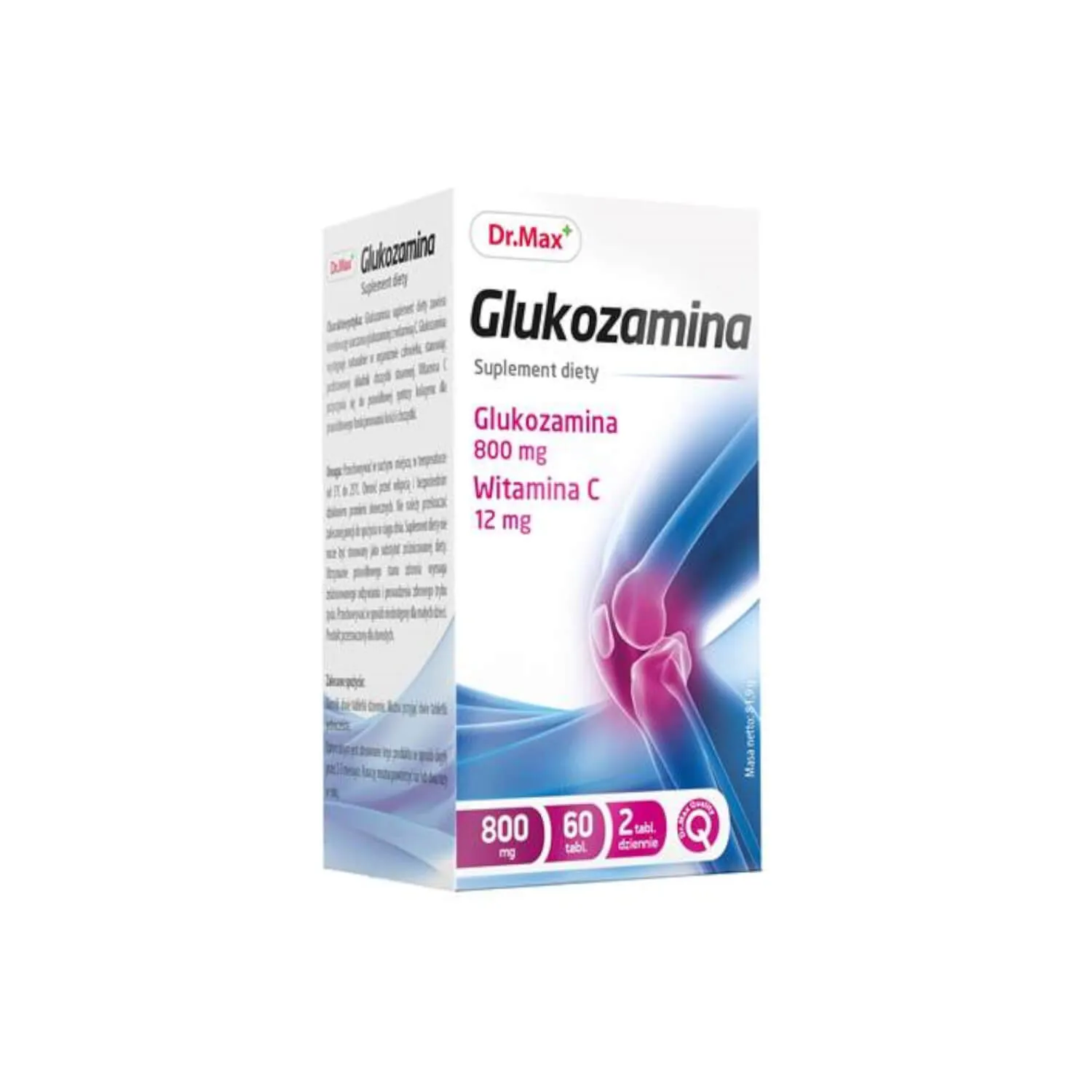 Glukozamina Dr.Max, suplement diety, 60 tabletek