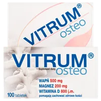 Vitrum Osteo, suplement diety, 100 tabletek