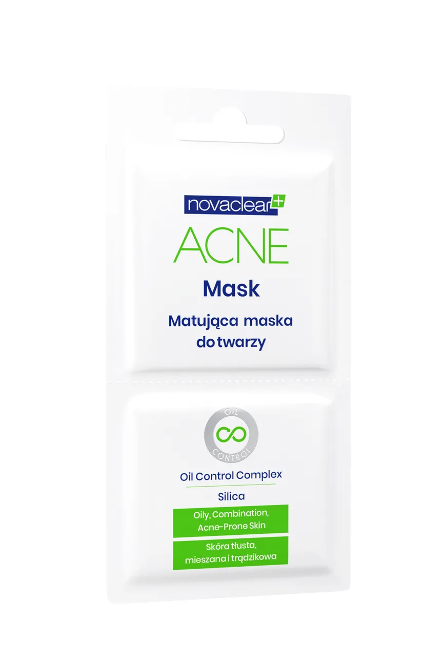 Novaclear Acne Maska Matująca ekspozytor, 25 x 10 ml