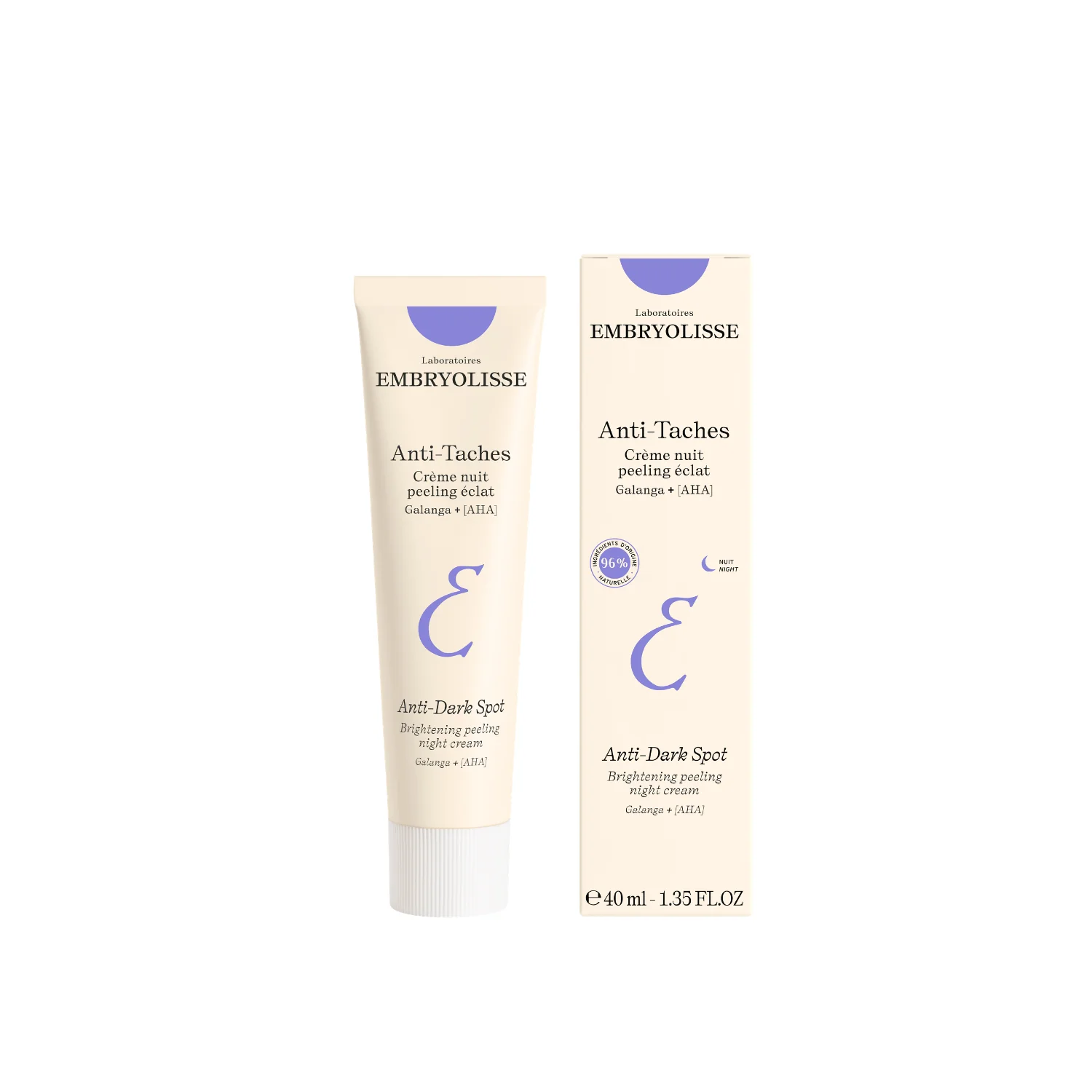 Embryolisse nocny krem peelingujący na przebarwienia, 40 ml