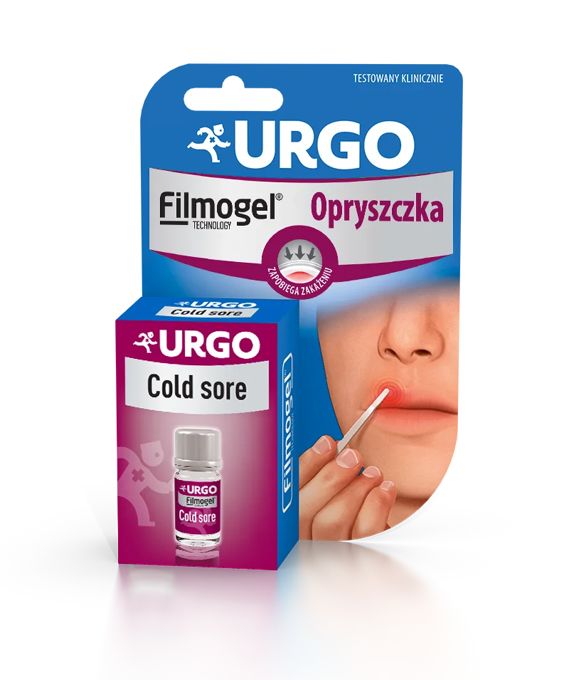 Urgo na opryszczkę płyn 3ml + 24 aplikatory