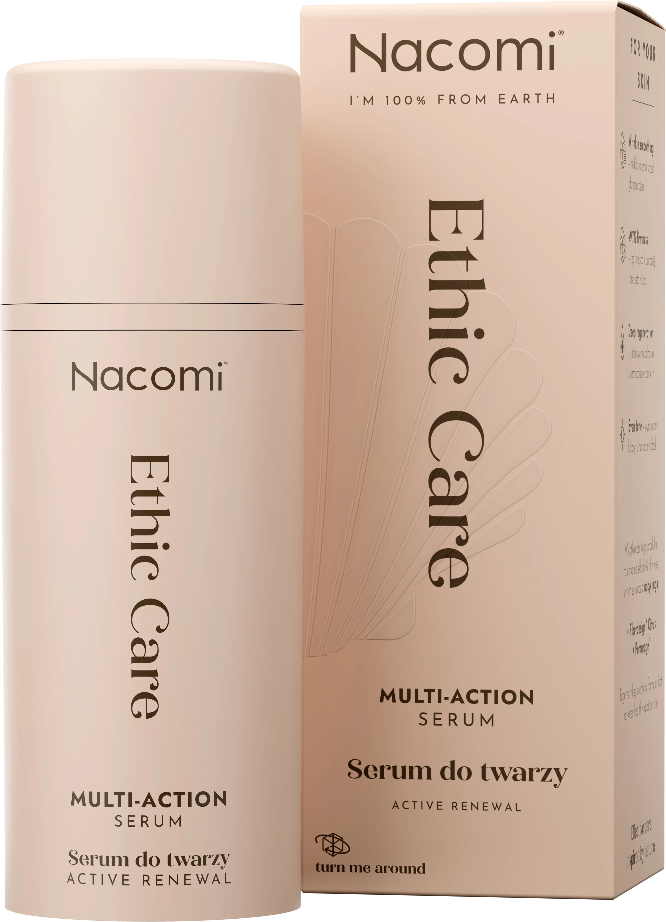 Nacomi Ethic Care serum przeciwzmarszczkowe, 30 ml