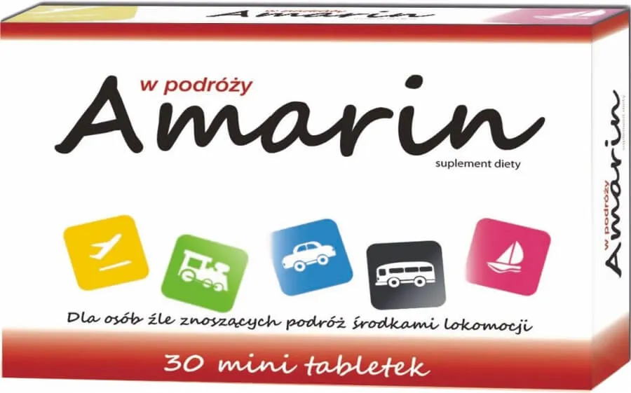 Amarin, suplement diety, 30 tabletek