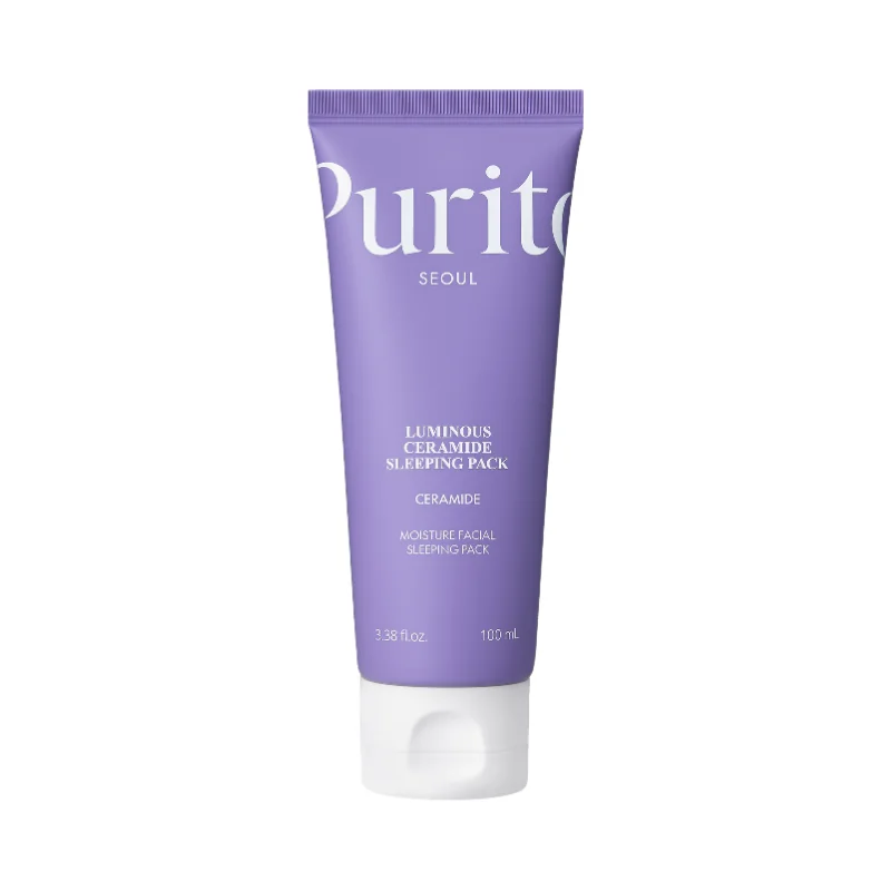 Purito Luminous Ceramide krem regenerujący na noc z ekstraktem z wąkroty azjatyckiej, 80 ml
