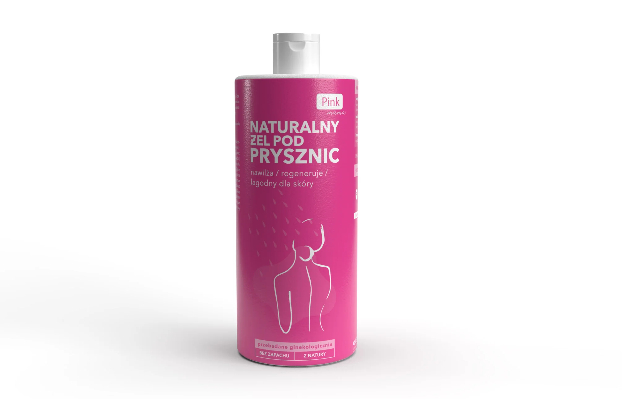 PINK MAMA naturalny żel pod prysznic, 500 ml