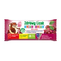 Zdrowy Lizak Mniam-mniam 12 witamin i 2 minerały, suplement diety, smak wiśniowy, 1 sztuka
