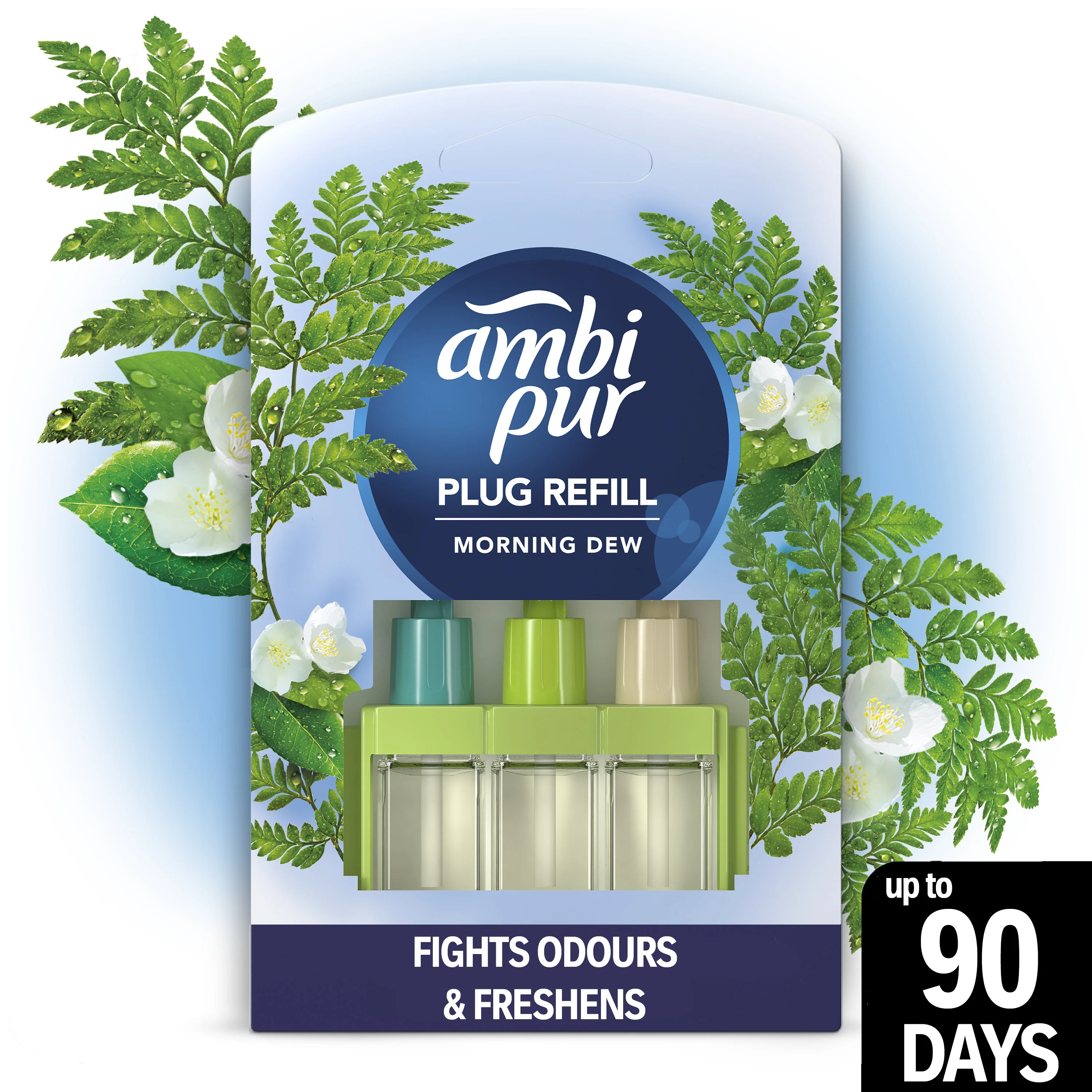 Ambi Pur 3Volution Morning Dew wkład do elektrycznego odświeżacza powietrza, 20 ml