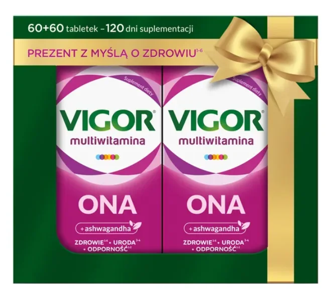 Vigor® Multiwitamina ONA Zestaw 2 x 60 tabletek