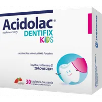 Acidolac Dentifix Kids, suplement diety, tabletki do ssania, 30 sztuk