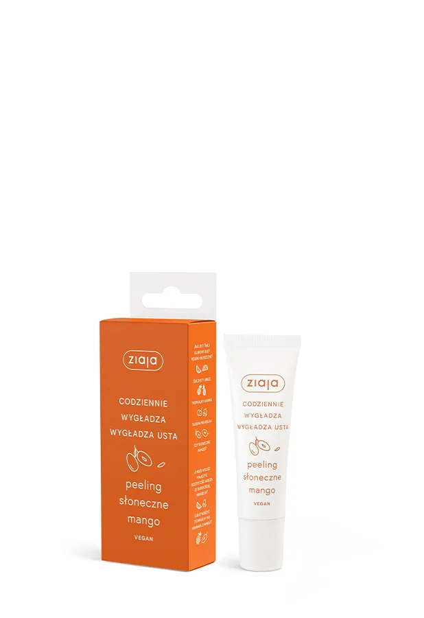 Ziaja Peeling do ust słoneczne mango, 12 ml