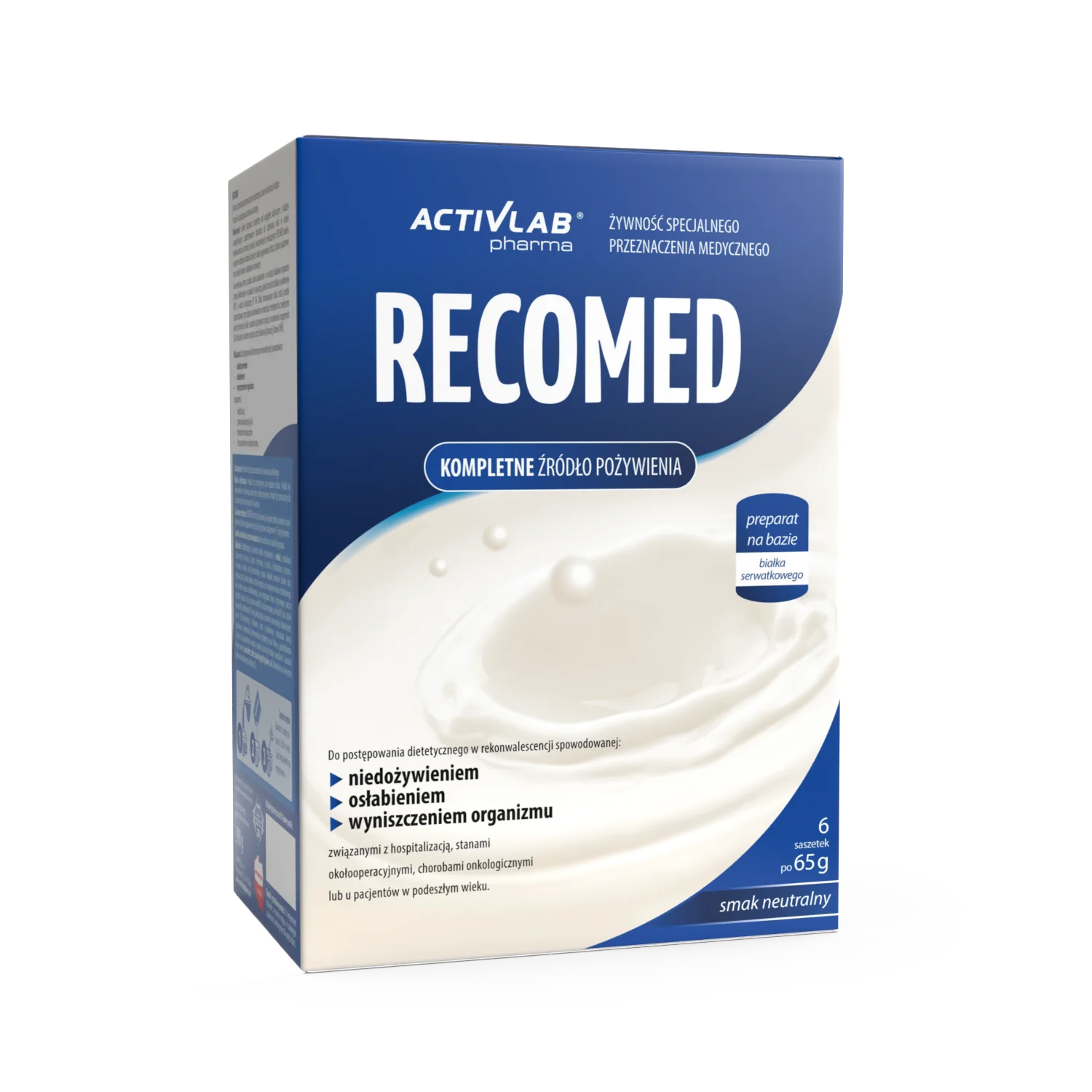 Activlab Pharma Recomed neutralny, 6 saszetek x 65 g