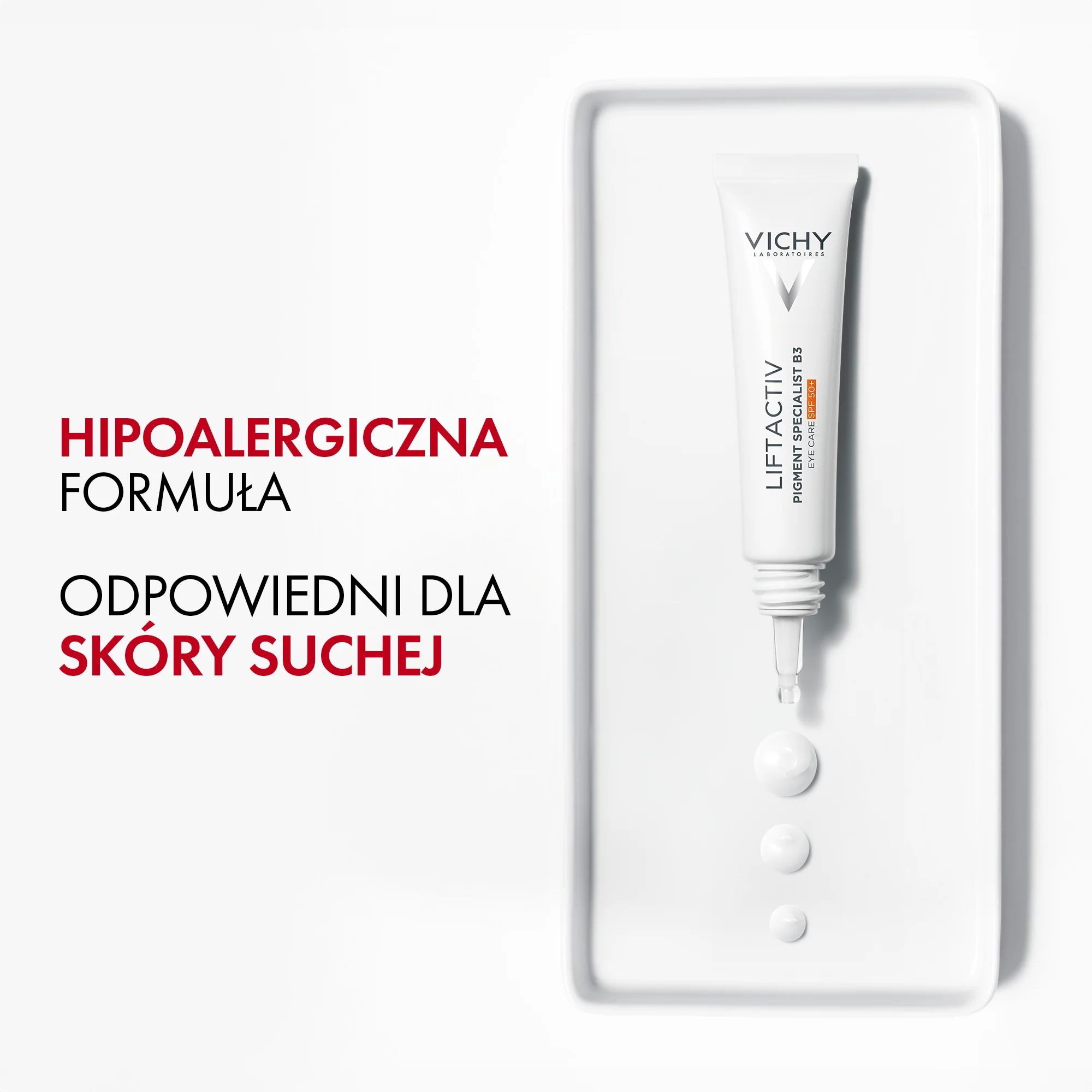 Vichy Liftactiv Pigment Specialist B3 krem pod oczy z SPF 50+, 15 ml