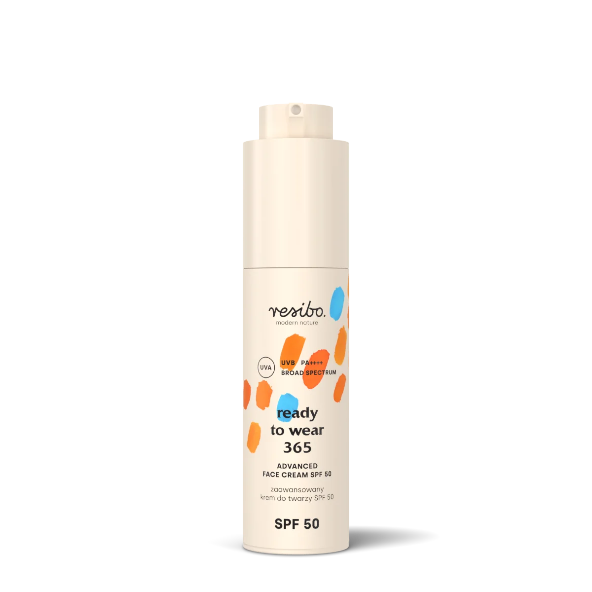 Resibo Ready to Wear 365 zaawansowany krem do twarzy SPF 50, 50 ml
