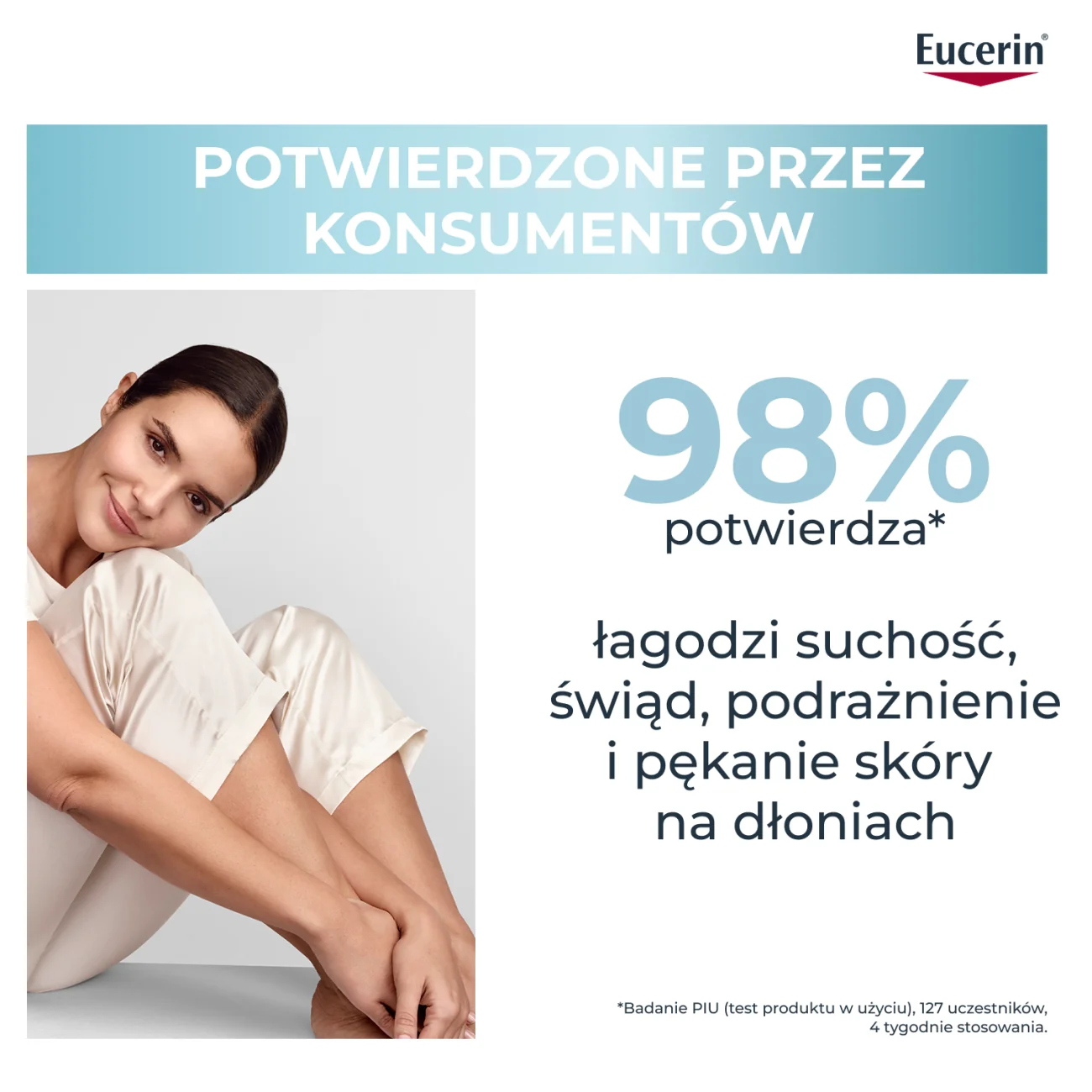 Eucerin AtopiControl kojący krem do rąk, 75ml