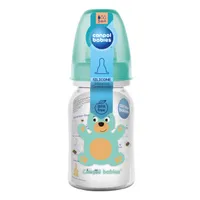 Canpol babies Cute Animals wąska butelka ze smoczkiem dla dzieci 0 m+, 1 szt.
