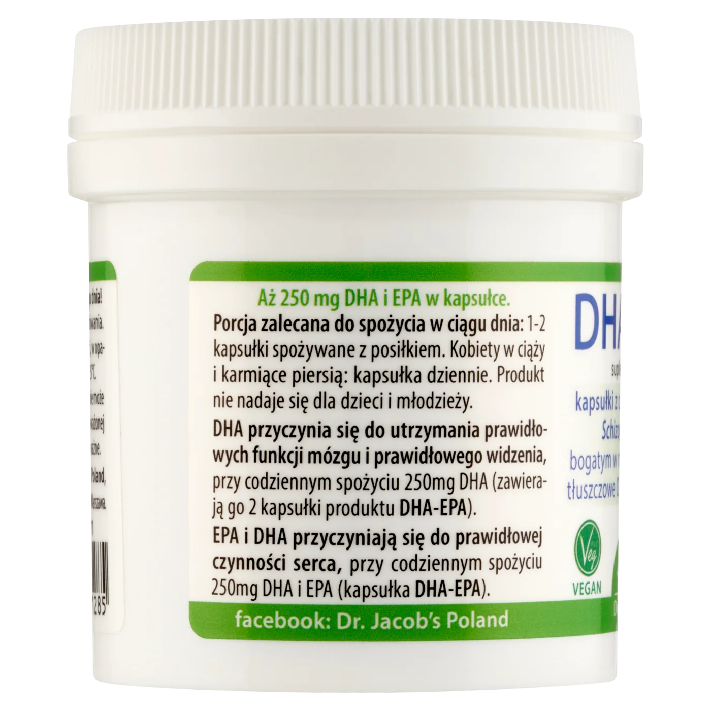 Dr Jacob's DHA-EPA 60 kapsułek