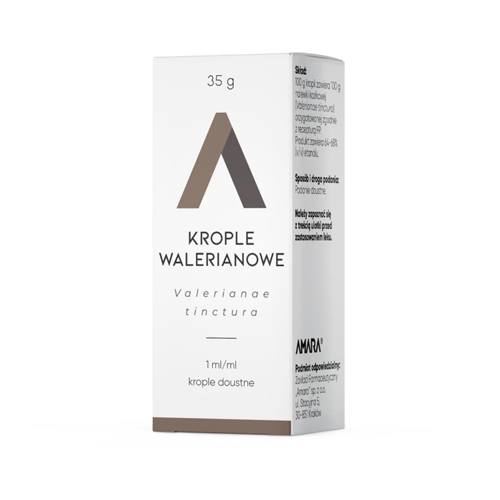 Amara krople walerianowe, 35 g