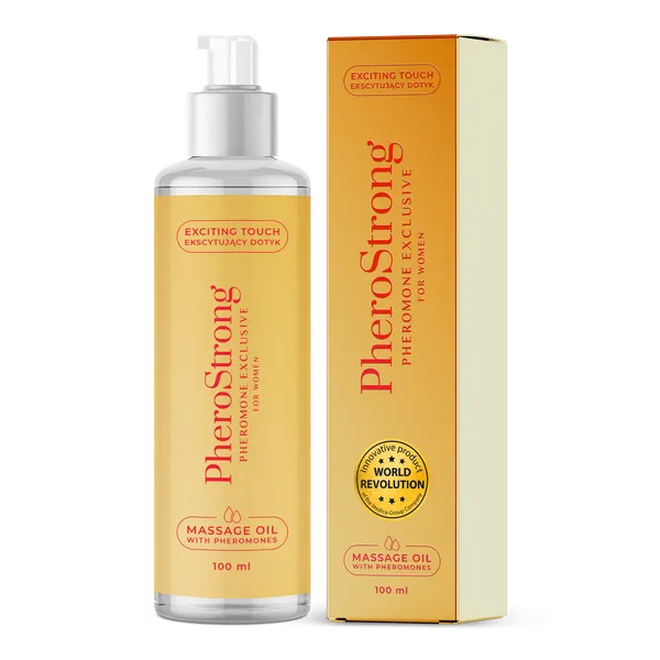 PheroStrong Exclusive for Women olejek do masażu z feromonami dla kobiet, 100 ml