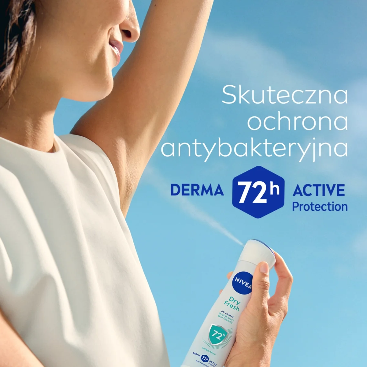 Nivea Dry Fresh antyperspirant w sprayu, 150 ml