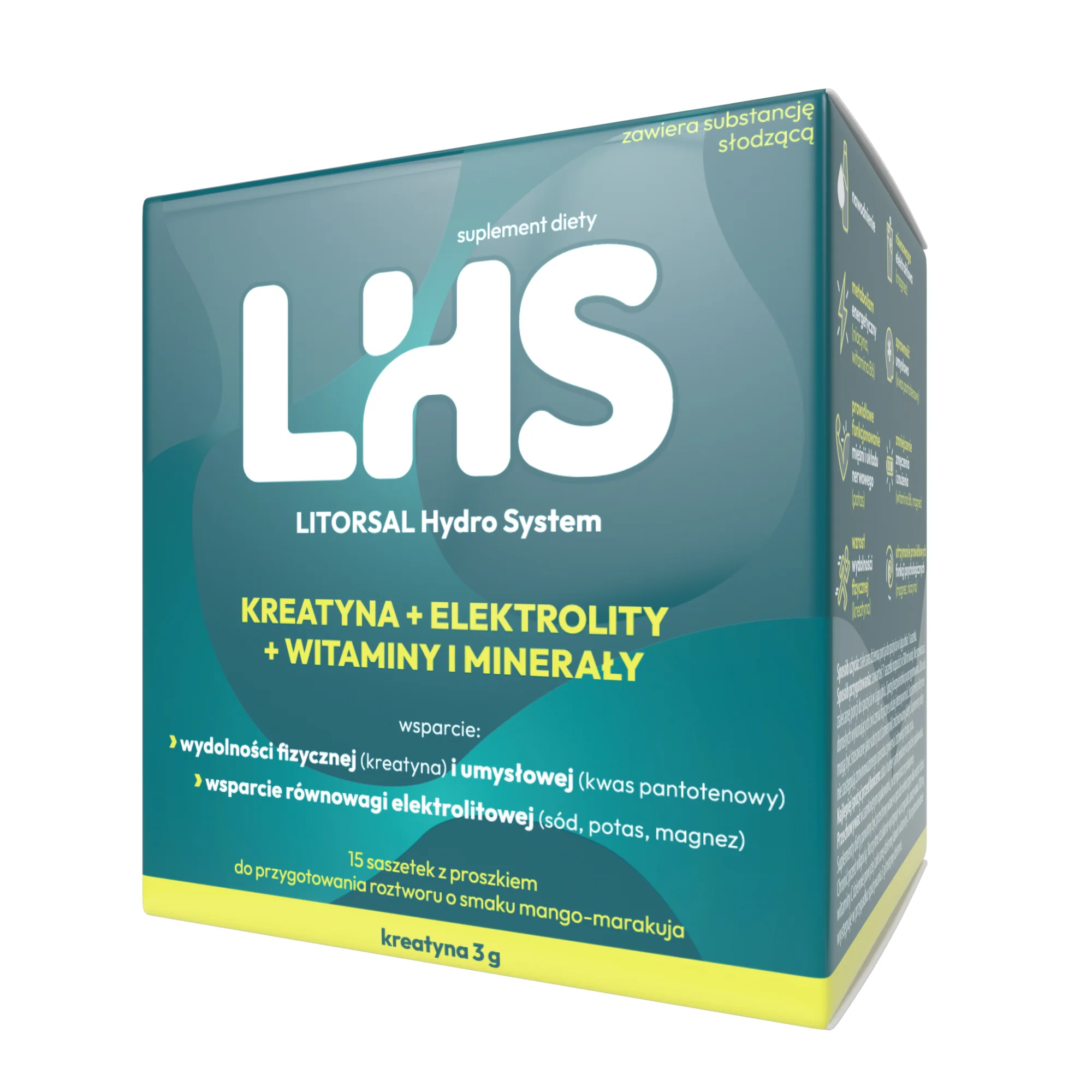 LHS Litorsal Hydro System mango-marakuja, 15 saszetek