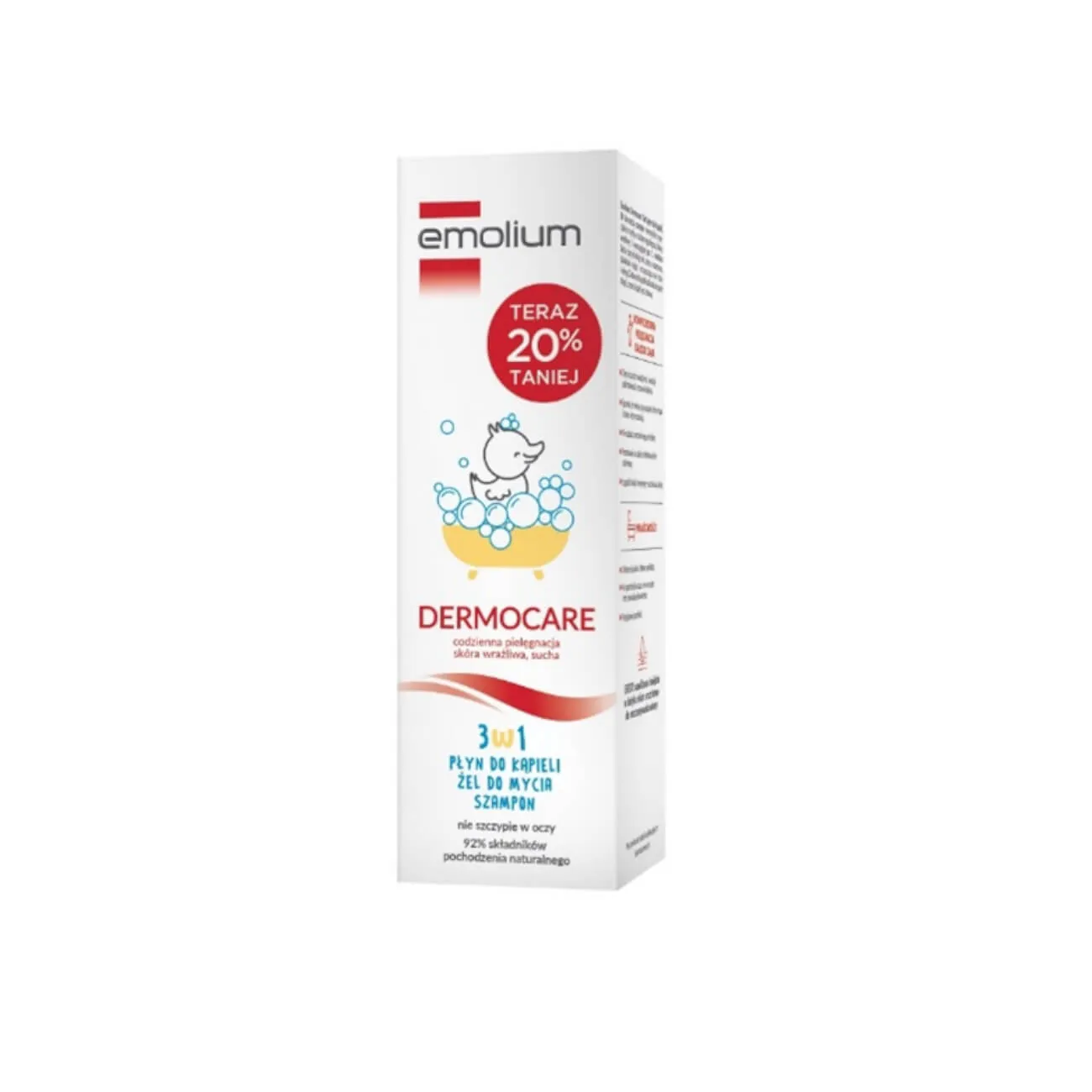 Emoilium Dermocare 3w1 Płyn d/kąpieli, 400ml 